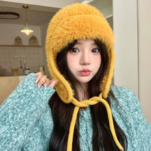 Load image into Gallery viewer, Balaclava Earflaps Ear Protection Hats Warm Cozy Beanies Caps Fleece Knitted Caps Outdoor
