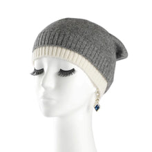 Load image into Gallery viewer, Casual Versatile Stacking Hat Mock Double Layer Warm Wool Knitted Hat Crochet Bonnet Soft Ear Protection Cap Unisex
