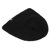 Load image into Gallery viewer, Knitted Plus Fleece Hat Men Beanie Solid Color Skullies with Snow Logo Thick Outdoor Ski Cap
