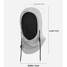 Load image into Gallery viewer, New Warm Pullover Cap Coldproof Polar Fleece Hooded Hat Windproof Neck Warmer Autumn and Winter
