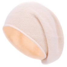 Load image into Gallery viewer, 1pc Warm Solid Color Plush Hat,lightweight, Casual,multifunctional Knitted Skullies Caps for Hiking, Cycling,outdoor Activities
