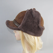 Load image into Gallery viewer, Hot High Quality Real Fur Hat Lamb Wool Winter Bomber Hats For Women Earflaps Luxury Autumn Warm Ushanka Russian Hat Snow Cap
