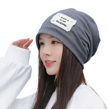 Load image into Gallery viewer, Fashion Soft Warm Hat Fleece Lined Keep Warm Winter Knitted Hat Thickened Ear Protection Beanies Bonnet for Women
