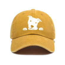 Load image into Gallery viewer, Cute dog print adjustable baseball cap for men and women, daily casual wear, outdoor travel, sun shading duckbill cap
