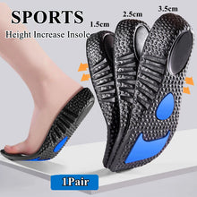 Load image into Gallery viewer, Insole NEW Height Increase Templates Sports Shock Absorption s for Feet Deodorant Orthopedic  for s Men Women  Sole shoe pads
