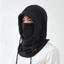 Load image into Gallery viewer, Winter Warmer Hat with Mask Neck 3-in-1 Windproof Balaclava for Men and Women hat Cycling Hiking Cold Weather Protection
