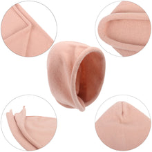 Load image into Gallery viewer, New winter scarf and hat combo for ladies – made of faux cashmere, knitted in a DIY style, featuring a hood and a pull-on design
