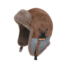 Load image into Gallery viewer, 1pc Winter Warm Trapper Pilot Caps for Men,Hunting Warm Ear Flap Russian Winter Ski Cold Weather Bomber Hats,suitable for Skiing
