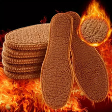 Load image into Gallery viewer, Insole Winter Alpaca Wool s Soft Plush Warm Thicken Foot Thermal   for Women Men Breathable Snow Boots s Heat Pads shoe pads
