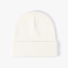 Load image into Gallery viewer, Customized Printed Logo Winter Knitted Keep Warm Cold Cap Unisex Solid Color Hip Hop Crochet Skull Beanie Hats
