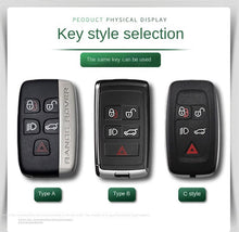 Load image into Gallery viewer, Leather Car Key Sleeve For Land Rover Evoque Discovery Velar Guard Car
