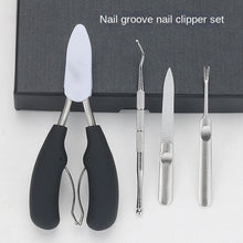 Load image into Gallery viewer, Nail Repair Tool Nail Scissors Inflammation Nail Groove Special Nail Clippers Artifact Olecranon Scissors Pedicure Tool Set
