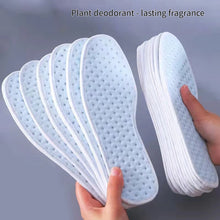 Load image into Gallery viewer, Insole 1Pair Bamboo Charcoal Antibacterial s s Plant Deodorant Running Sports  for Feet Thick Shock Absorbing  Sole shoe pads
