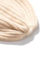 Load image into Gallery viewer, s Women 35% Cashmere Knit Ribbed Beanie Caps Solid Color Winter Autumn Warm Hat Men Wool Blends Unisex Natural Guaranteed
