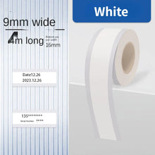 Load image into Gallery viewer, Heat-Sensitive Label Stickers Jingyou P12p15 Vitality Label Printing Paper Name Tape Continuous Thermal Label Paper
