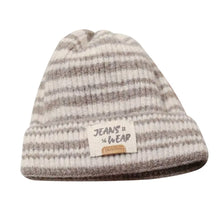 Load image into Gallery viewer, Fashion Warm Winter Hat Ear Protection Striped Knitted Cap Korean Style Elastic Beanie Hats Women
