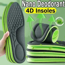 Load image into Gallery viewer, Insole 12/2pcs Soft Memory Foam Orthopedic s Deodorizing  for s Sports Absorbs Sweat Antibacterial  Accessories shoe pads
