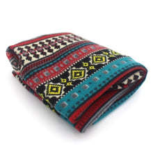 Load image into Gallery viewer, Contrasting Colors Pullover Hat Multifunctional Plaid Print Turban Hats Scarf Pullover Hat Casual Hedging Cap Autumn and Winter
