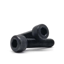 Load image into Gallery viewer, DIN912 M1.6 M2 M2.5 M3 M4 M5 M6 M8 Hexagon Hex Socket Head Cap Allen Bolt Screw 304 A2-70 Stainless Steel Black Grade 12.9 Steel
