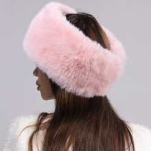 Load image into Gallery viewer, New Faux Fur Empty Hat Thicken Soft Travel Brimless Hat Ear Protection Winter Warm Headband Cover
