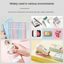 Load image into Gallery viewer, Heat-Sensitive Label Stickers Jingyou P12p15 Vitality Label Printing Paper Name Tape Continuous Thermal Label Paper
