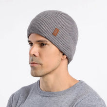 Load image into Gallery viewer, Unisex Winter Hat Add Fleece Warm Cap Stylish Soft Beanie Hat For Men Women Outdoor Thicken Ski Sports Knitted Hat
