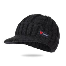Load image into Gallery viewer, 1pc Unisex Winter Warm Beanie,Outdoor Skiing Ear Protection Leisure Elasticity Warmth Fleece Dandy Knit Cap for Climbing,sports
