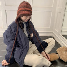 Load image into Gallery viewer, New Windproof Knitted Hat Ear Protection Keep Warm Warm Woolen Hat Versatile Cold-proof Beanie Hat Woman Girl
