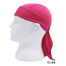 Load image into Gallery viewer, New Fashion Quick Dry Cycling Durag Head Scarf Summer Men Running Riding Bandana Headscarf Ciclismo Pirate Hat
