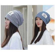 Load image into Gallery viewer, Fashion Soft Warm Hat Fleece Lined Keep Warm Winter Knitted Hat Thickened Ear Protection Beanies Bonnet for Women
