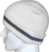Load image into Gallery viewer, High Visibility Safety Beanie Reflective Knit Ribbed Hats Warm Winter Bonnets for Night Running Hiking Cycling
