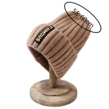 Load image into Gallery viewer, New Long Label Knit Beanie Soft Sun Protection Winter Hat Solid Color Crochet Design Crochet Hat Winter Season
