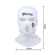 Load image into Gallery viewer, 3 hole balaclava ski mask autumn/winter warm cycling sports full face mask ear protection knitted hat beanies,gifts Halloween
