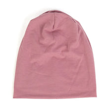Load image into Gallery viewer, 1pc color double-layer brimless casual skull hats for men and women,outdoor leisure pullover knitted hats for autumn and winter

