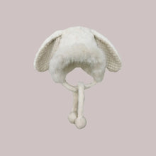 Load image into Gallery viewer, Winter   Warm Hat Cute Lacing Bear Ears Hat Ear Protection Velvet Rabbit Ear Woolen Bucket Hat Women

