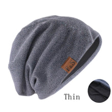 Load image into Gallery viewer, Fashion Bonnet Hat For Men And Women Autumn Knitted Solid Color Skullies Beanies Spring Casual Soft Turban Hats Hip Hop Beanie

