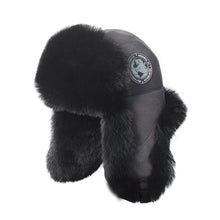Load image into Gallery viewer, 2025 New Men's 100% Natural Fake Fox Fur Bomber Hats Winter Russian Man Warm Faux Fox Fur Hat Male Fake Fur Caps
