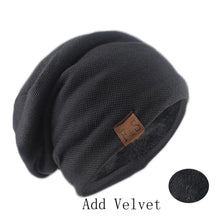 Load image into Gallery viewer, Fashion Bonnet Hat For Men And Women Autumn Knitted Solid Color Skullies Beanies Spring Casual Soft Turban Hats Hip Hop Beanie
