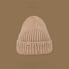 Load image into Gallery viewer, Fashion Solid Color Knitted Hat Cold Proof Keep Warm Ear Protection Hat Windproof Pullover Hat Winter
