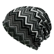 Load image into Gallery viewer, Contrasting Colors Pullover Hat Multifunctional Scarf Pullover Hat Casual Hedging Cap Plaid Print Keep Warm Women's Pile Hat

