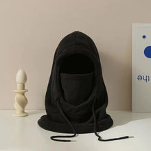 Load image into Gallery viewer, Winter Warm Face Mask Double-sided Cold Proof Cycling Hat Scarf Mask Fleece Inner Thicken Integrated Scarf
