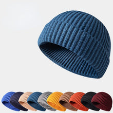 Load image into Gallery viewer, Winter Knittted Cap  Solid Color Hip Hop Cap Unisex Skullies &amp; Beanies
