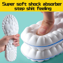Load image into Gallery viewer, Insole 4D Cloud Technology Sports s for s PU Sole Soft Breathable Shock Absorption Cushion Running Orthopedic Care s shoe pads
