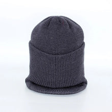 Load image into Gallery viewer, Knitted Woolen Autumn Winter Old Man Hat Hugger Toque Cap Stocking Head Watch  Scarf Warm Outdoor Cycling Thickened  8M54
