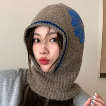 Load image into Gallery viewer, Cold proof Knitted Balaclavas Ear Protection Windproof Headgear Masked Cap Neck Warmer Beanie Hat Warm Neck Protection
