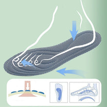 Load image into Gallery viewer, Insole Foot Acupressure  Men Women Soft Breathable Sports Cushion Inserts Sweat-absorbing Deodorant Orthopedic  Sole shoe pads
