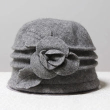 Load image into Gallery viewer, Ladies' Fashionable 100% Wool Hat - Warm, Elegant,Versatile,Windproof - Perfect for Autumn&amp;Winter, Outdoor Activities,Daily Wear
