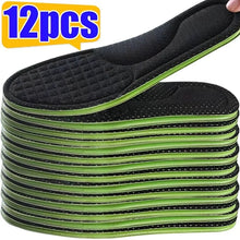 Load image into Gallery viewer, Insole 12/2pcs Soft Memory Foam Orthopedic s Deodorizing  for s Sports Absorbs Sweat Antibacterial  Accessories shoe pads
