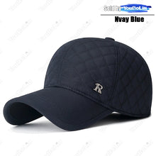 Load image into Gallery viewer, New Winter Trucker Cap Windproof Cold-Proof Warm Earmuffs Fleece Lined Thickened Baseball Caps Dad Hat Duckbill Hats
