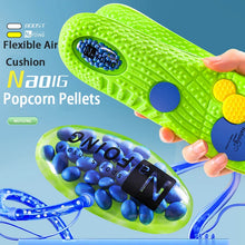 Load image into Gallery viewer, PU air cushion sports insole soft and comfortable sole arch support insole men's and women's elastic shock absorption insole
